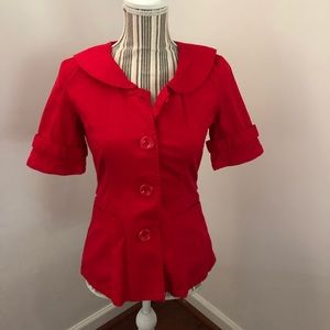 NWT Tulle brand Short Sleeve Jacket